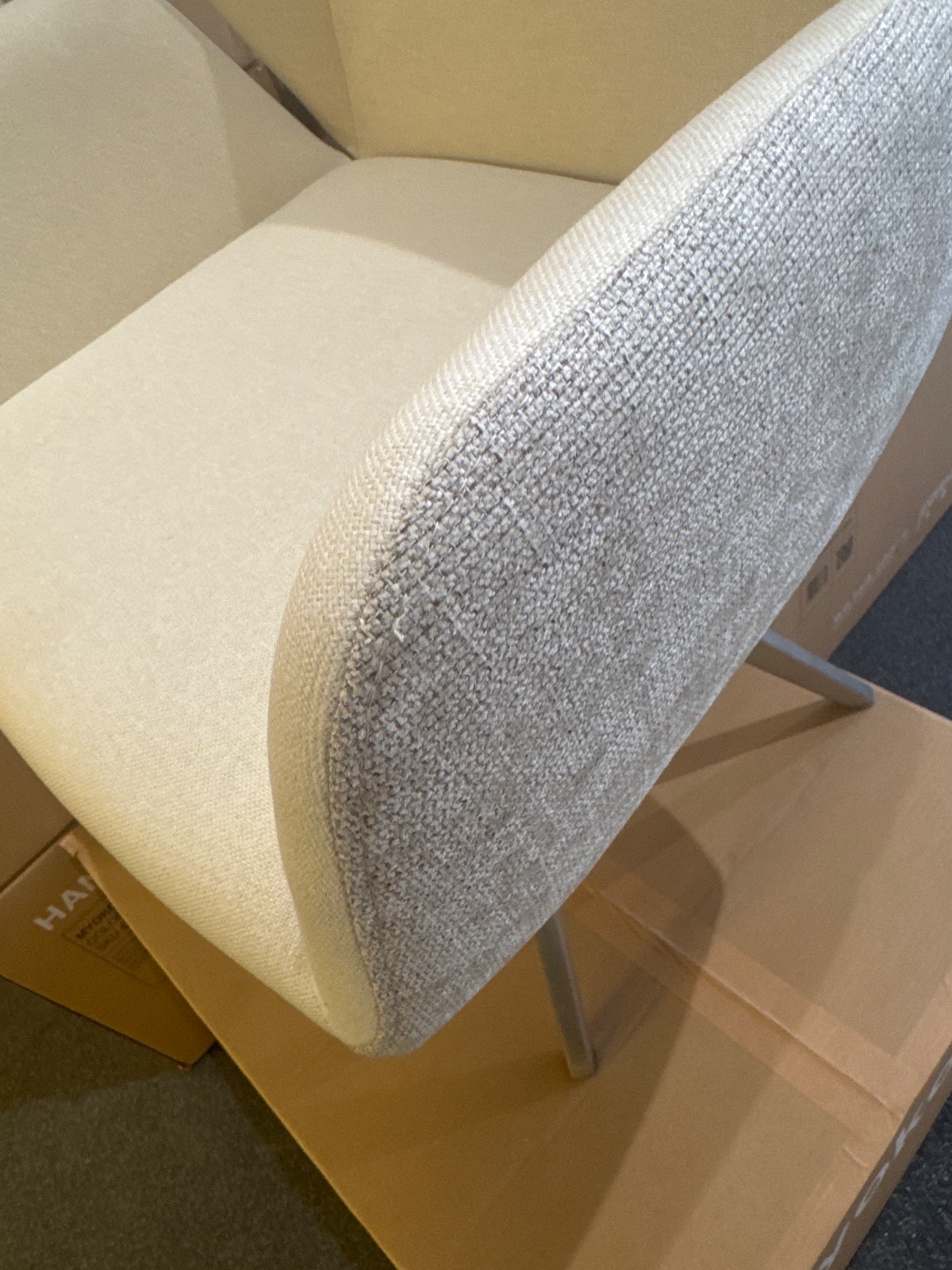 Eetkamerstoelen, in 2 kleur combi’s