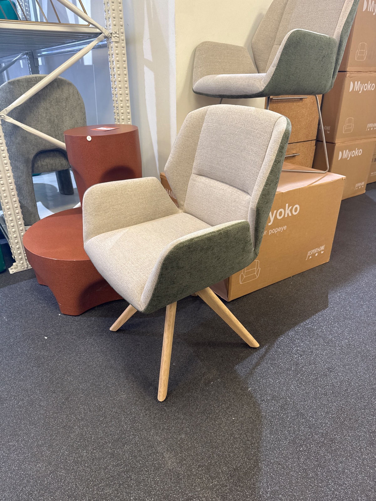 Eetkamerstoelen, in 2 kleur combi’s