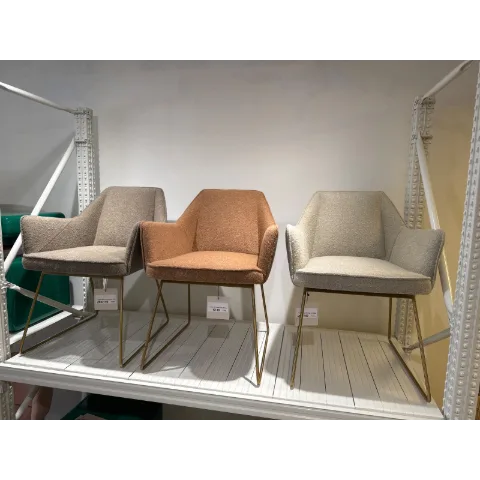 Eetkamerstoelen in 5 kleuren met verschillende frames